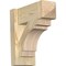 Ekena Millwork Merced Arts & Crafts Rough Sawn Outlooker, Douglas Fir, 6"W x 14"D x 14"H OUT06X14X14MRC03RDF - alternate 1